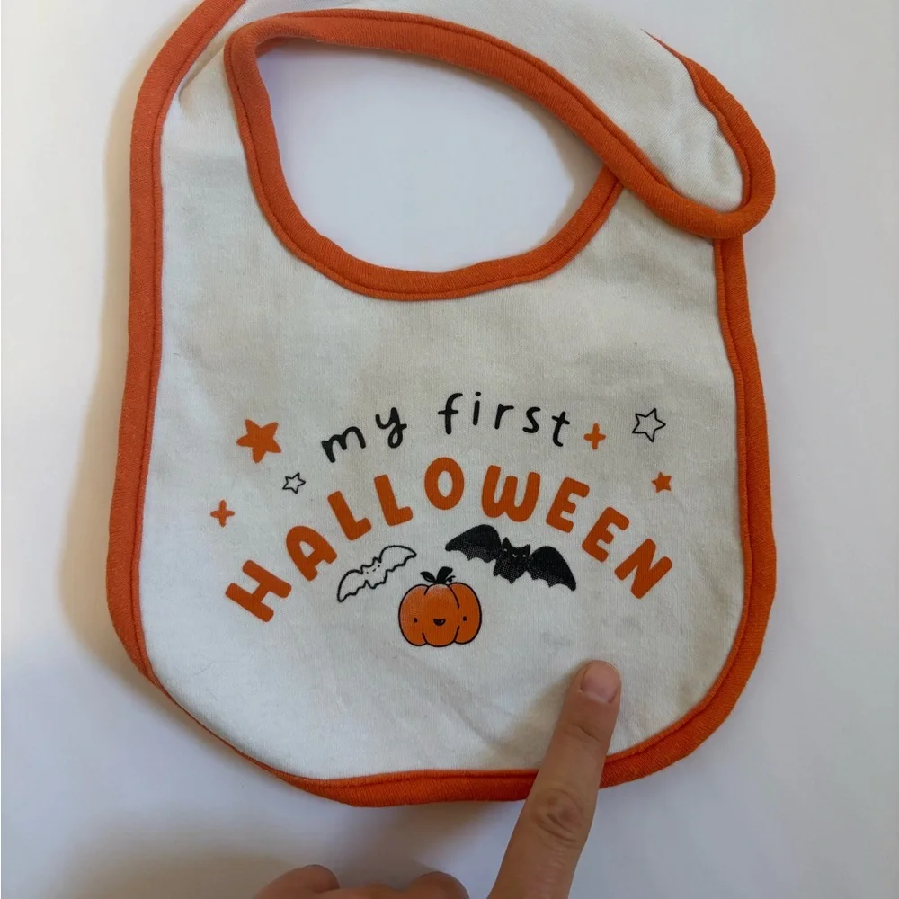Carters Holiday Baby Bibs Thanksgiving Christmas Easter Halloween drool bib OS